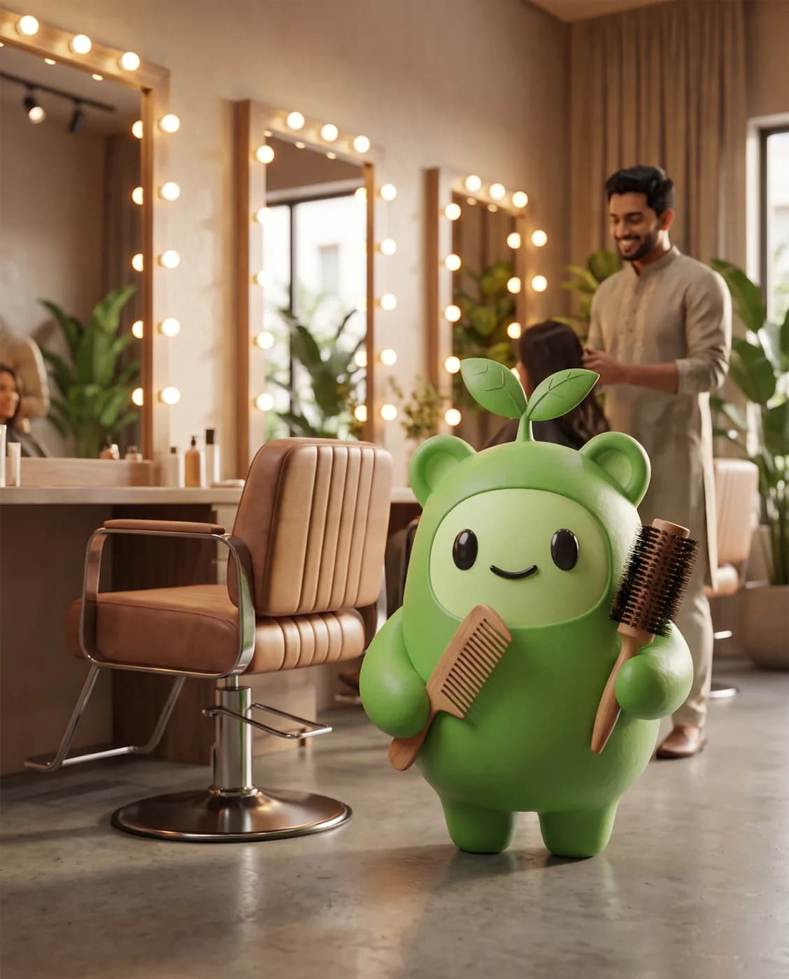 Growfy working in salons & spas